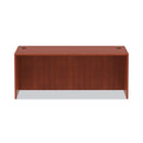 Alera Valencia Series Straight Front Desk Shell, 71" x 35.5" x 29.63", Medium Cherry