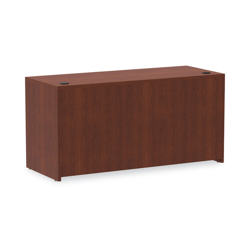 Alera Valencia Series Credenza Shell, 59.13w x 23.63d x 29.5h, Medium Cherry