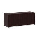 Alera Valencia Series Credenza Shell, 70.88w x 23.63d x 29.5h, Mahogany