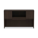 Alera Valencia Series Hutch with Doors, 4 Compartments, 58.88w x 15d x 35.38h, Espresso