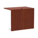 Alera Valencia Series Reversible Return/Bridge Shell, 35w x 23.63d x 29.5h, Medium Cherry