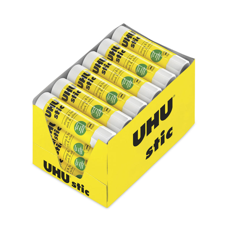 UHU Stic Permanent Glue Stick, 0.29 oz, Dries Clear