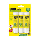 UHU Stic Permanent Glue Stick, 0.74 oz, Dries Clear