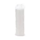 Dart Plastic Lids, Fits 12 oz to 24 oz Foam Cups, Vented, Translucent, 100/Pack, 10 Packs/Carton