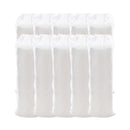 Dart Plastic Lids, Fits 12 oz to 24 oz Foam Cups, Vented, Translucent, 100/Pack, 10 Packs/Carton