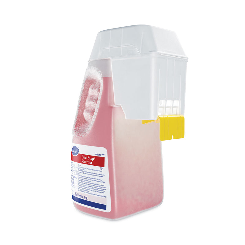 Diversey Final Step Sanitizer, Liquid, 2.5 L Spray Bottle