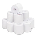 Iconex Impact Bond Paper Rolls, 2.25" x 150 ft, White, 12/Pack