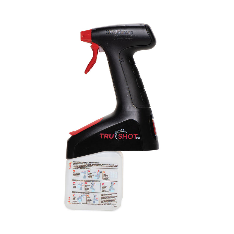 SC Johnson Professional TruShot 2.0 Trigger Dispenser, Fits TruShot 2.0 Cartridges, 4/Carton