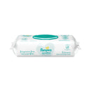 Pampers Sensitive Baby Wipes, 6.8 x 7,  Unscented, White, 56/Pack
