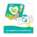 Pampers Sensitive Baby Wipes, 6.8 x 7,  Unscented, White, 56/Pack
