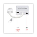 Innovera HDMI to SVGA Adapter, 6", White