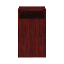 Alera Valencia Series Full Pedestal File, Left or Right, 2 Legal/Letter-Size File Drawers, Mahogany, 15.63" x 20.5" x 28.5"