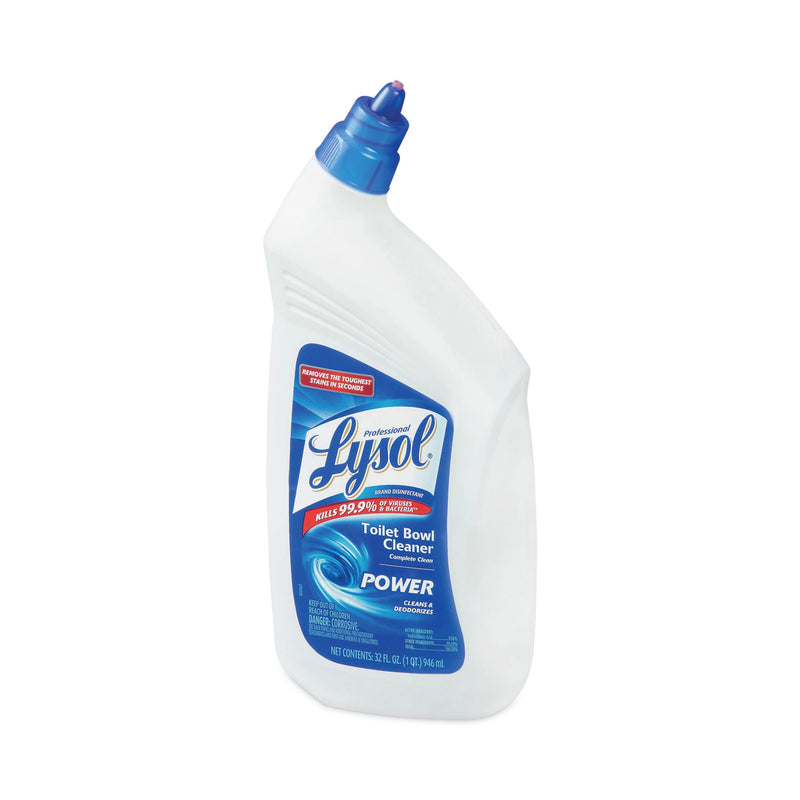 Professional LYSOL Disinfectant Toilet Bowl Cleaner, 32oz Bottle, 12/Carton