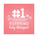 Dreft Ultra Laundry Detergent, Baby Powder Scent, 165 oz Bottle, 4/Carton