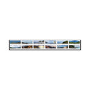 House of Doolittle Earthscapes Recycled Monthly Desk Pad Calendar, Coastlines Photos, 18.5 x 13, Black Binding/Corners,12-Month (Jan-Dec): 2023