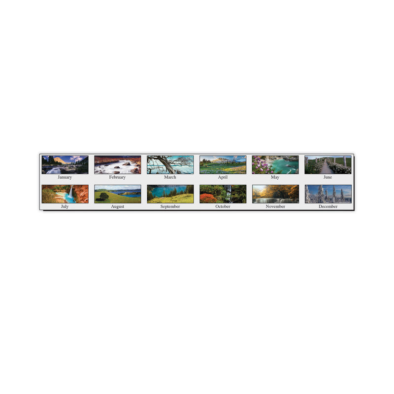 House of Doolittle Earthscapes Recycled 3-Month Vertical Wall Calendar, Scenic Landscapes Photography, 12.25 x 26, 14-Month (Dec-Jan): 2022-2024