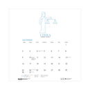 House of Doolittle Recycled Academic Zodiac Wall Calendar, 14 x 11, Multicolor Sheets,12-Month (Aug to July): 2023