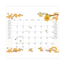 House of Doolittle Recycled Honeycomb Desk Pad Calendar, 22 x 17, White/Multicolor Sheets, Brown Corners, 12-Month (Aug to July): 2023