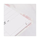 Brownline Essential Collection Weekly Appointment Book in Columnar Format, 11 x 8.5, Daisy Black/Pink Cover, 12-Month(Jan to Dec): 2023