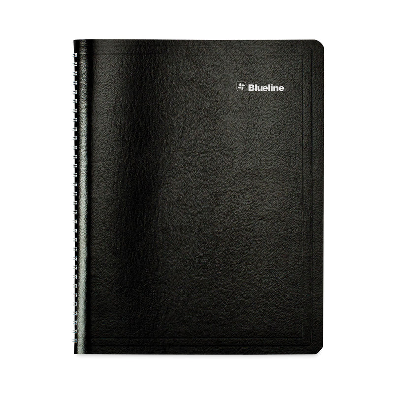 Blueline Academic Monthly Planner, 11 x 8.5, Black Cover, 14-Month (July to Aug): 2022 to 2023