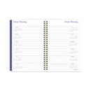 Cambridge Precious Weekly/Monthly Planner, Precious Floral Artwork, 8.5 x 5.5, Blue/Green/Pink Cover, 12-Month (Jan to Dec): 2023