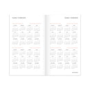 AT-A-GLANCE Badge Floral Two-Year Monthly Planner, Badge Floral Artwork, 6 x 3.5, Blue/Green Cover, 24-Month (Jan to Dec): 2023 to 2024