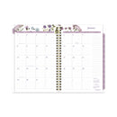 Cambridge Summer Garden Weekly/Monthly Planner, Summer Garden Artwork, 8.5 x 5, Blue/Green/Purple Cover, 12-Month (Jan to Dec): 2023