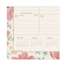 AT-A-GLANCE Badge Floral Wall Calendar, Badge Floral Artwork, 15 x 12, White/Multicolor Sheets, 12-Month (Jan to Dec): 2023
