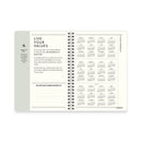 Cambridge GreenPath Weekly/Monthly Planner, GreenPath Artwork, 8.5 x 5.5, White/Green Cover, 12 Month (Jan to Jan): 2023