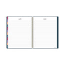 AT-A-GLANCE Harmony Weekly/Monthly Poly Planner, 11 x 8.5, Teal Cover, 13-Month (Jan to Jan): 2023 to 2024