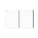 Cambridge Precious Weekly/Monthly Planner, Precious Floral Artwork, 11 x 8.5, Blue/Green/Pink Cover, 12-Month (Jan to Dec): 2023