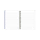 Cambridge Precious Weekly/Monthly Planner, Precious Floral Artwork, 11 x 8.5, Blue/Green/Pink Cover, 12-Month (Jan to Dec): 2023