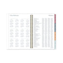 Cambridge Blake Weekly/Monthly Planner, Blake Bold Stripe Artwork, 8.5 x 5.5, Cream/Blue/Brown Cover, 12-Month (Jan to Dec): 2023