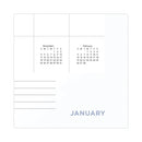 AT-A-GLANCE Modern Core Wall Calendar, Modern Artwork, 15 x 12, White/Black Sheets, 12-Month (Jan to Dec): 2023