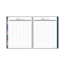 AT-A-GLANCE Harmony Weekly/Monthly Poly Planner, 11 x 8.5, Teal Cover, 13-Month (Jan to Jan): 2023 to 2024