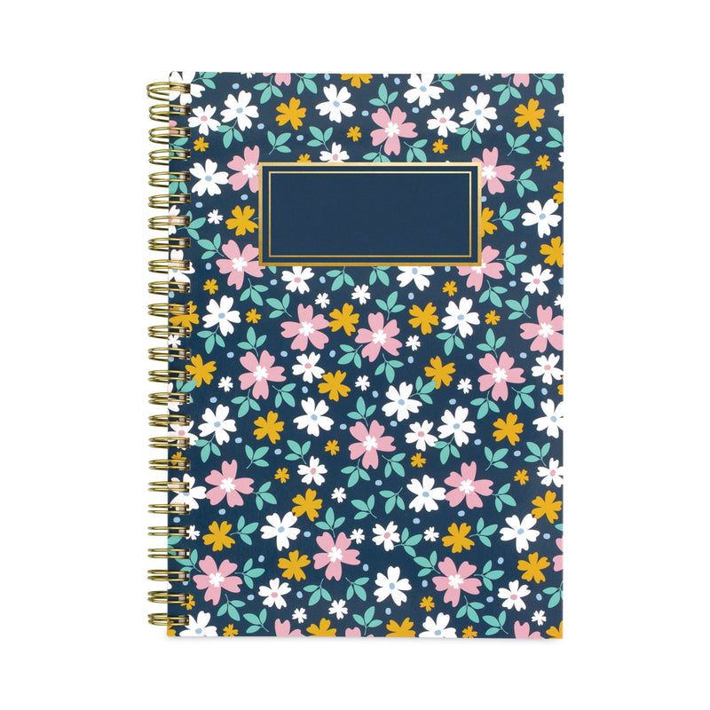 Cambridge Precious Weekly/Monthly Planner, Precious Floral Artwork, 8.5 x 5.5, Blue/Green/Pink Cover, 12-Month (Jan to Dec): 2023