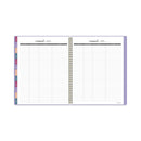 AT-A-GLANCE Harmony Weekly/Monthly Poly Planner, 11 x 8.5, Lilac Cover, 13-Month (Jan to Jan): 2023 to 2024