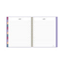 AT-A-GLANCE Harmony Weekly/Monthly Poly Planner, 8.75 x 7, Lilac Cover, 13-Month (Jan to Jan): 2023 to 2024