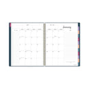 AT-A-GLANCE Harmony Weekly/Monthly Poly Planner, 11 x 8.5, Teal Cover, 13-Month (Jan to Jan): 2023 to 2024