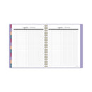AT-A-GLANCE Harmony Weekly/Monthly Poly Planner, 8.75 x 7, Lilac Cover, 13-Month (Jan to Jan): 2023 to 2024