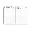 Cambridge Summer Garden Weekly/Monthly Planner, Summer Garden Artwork, 8.5 x 5, Blue/Green/Purple Cover, 12-Month (Jan to Dec): 2023