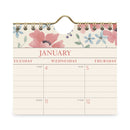 AT-A-GLANCE Badge Floral Wall Calendar, Badge Floral Artwork, 15 x 12, White/Multicolor Sheets, 12-Month (Jan to Dec): 2023