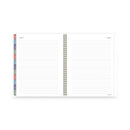 AT-A-GLANCE Badge Floral Weekly/Monthly Planner, Badge Floral Artwork, 11x8.5, Blue/Green/Pink Cover, 13-Month(Jan to Jan): 2023 to 2024