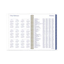 Cambridge Precious Weekly/Monthly Planner, Precious Floral Artwork, 8.5 x 5.5, Blue/Green/Pink Cover, 12-Month (Jan to Dec): 2023