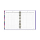 AT-A-GLANCE Harmony Weekly/Monthly Poly Planner, 8.75 x 7, Lilac Cover, 13-Month (Jan to Jan): 2023 to 2024