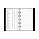 AT-A-GLANCE Contemporary Academic Planner, 8 x 4.88, Black Cover, 12-Month (July to June): 2022 to 2023