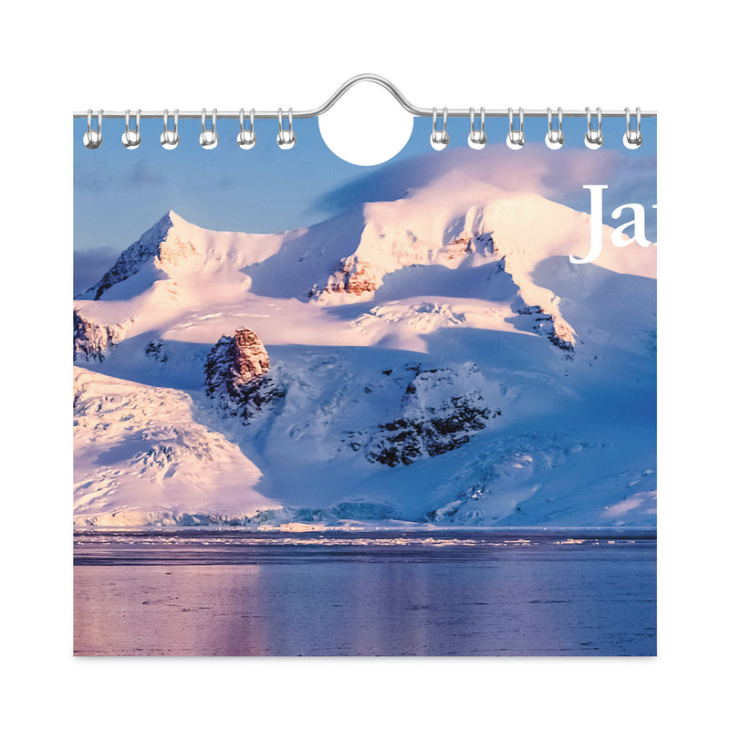 AT-A-GLANCE Scenic Monthly Wall Calendar, Scenic Landscape Photography, 12 x 17, White/Multicolor Sheets, 12-Month (Jan to Dec): 2023