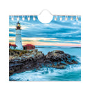 AT-A-GLANCE Scenic Three-Month Wall Calendar, Scenic Landscape Photography, 12 x 27, White Sheets, 14-Month (Dec to Jan): 2022 to 2024