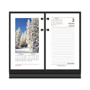 AT-A-GLANCE Photographic Desk Calendar Refill, Nature Photography, 3.5 x 6, White/Multicolor Sheets, 2023