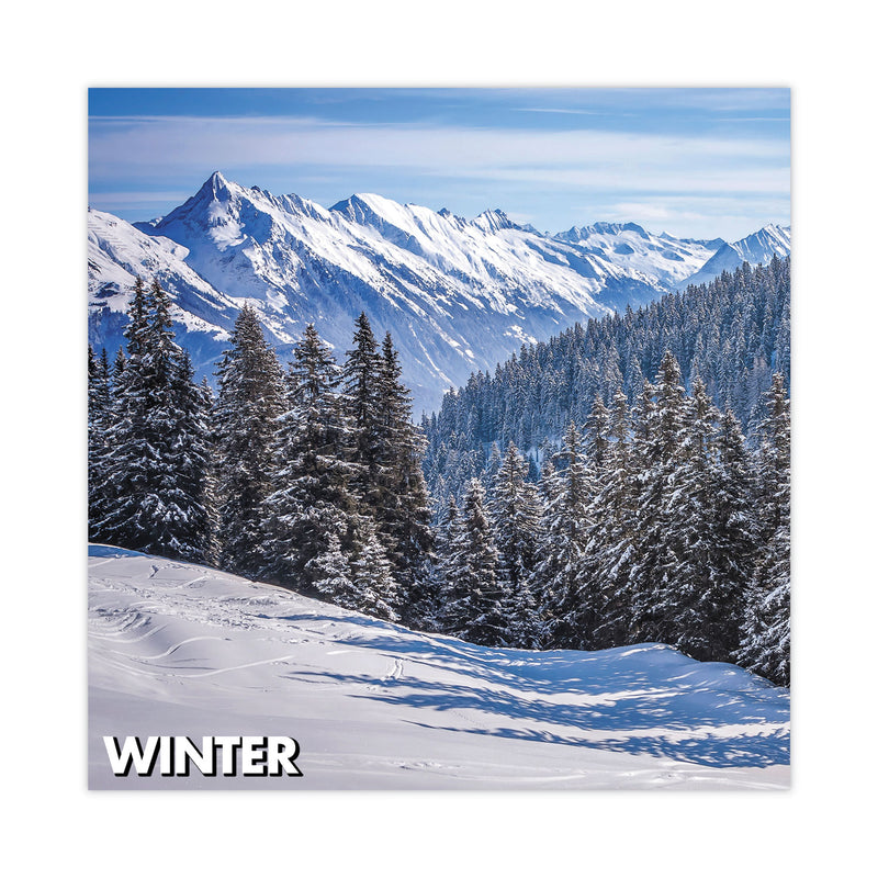 AT-A-GLANCE Vertical/Horizontal Erasable Wall Planner, Seasons in Bloom Photos, 24 x 36, White/Multicolor Sheets, 12-Month(Jan-Dec): 2023